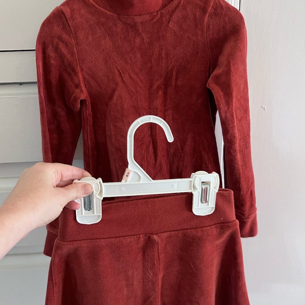 Coco Blanc velour skirt set sz 5